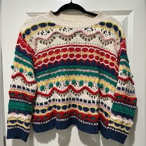 Super cute colorful holiday sweater !